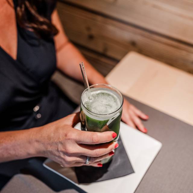 frisch gepresster Obstsaft